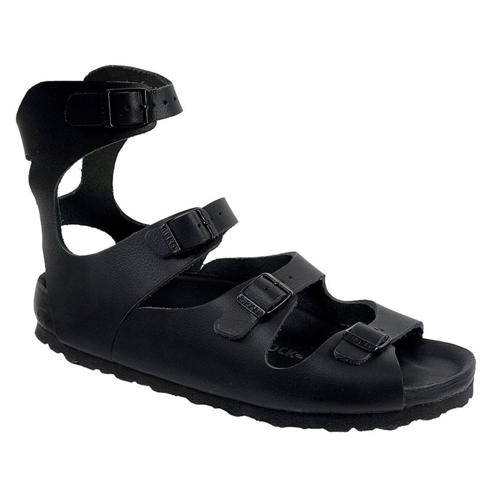 Birkenstock Athen Exquisite black gladiator sandal 37